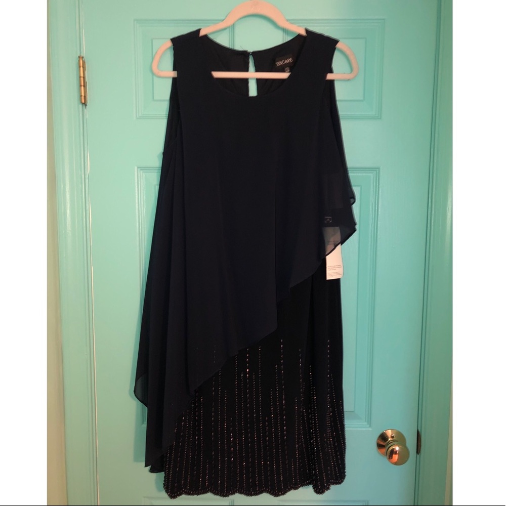 XSCAPE Embellished Dress